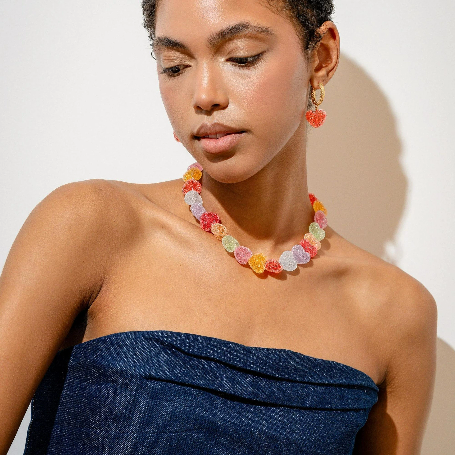 Sugar Candy Heart Necklace - Koda Store - Free Shipping