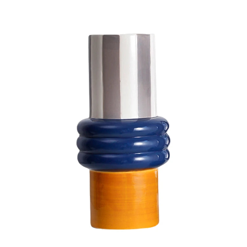 Patchwork Illusion Tabletop Vase - Koda Store - Free Shipping