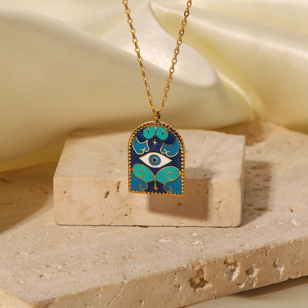 Arch of the Ancients Evil Eye Necklace - Koda Store - Free Shipping