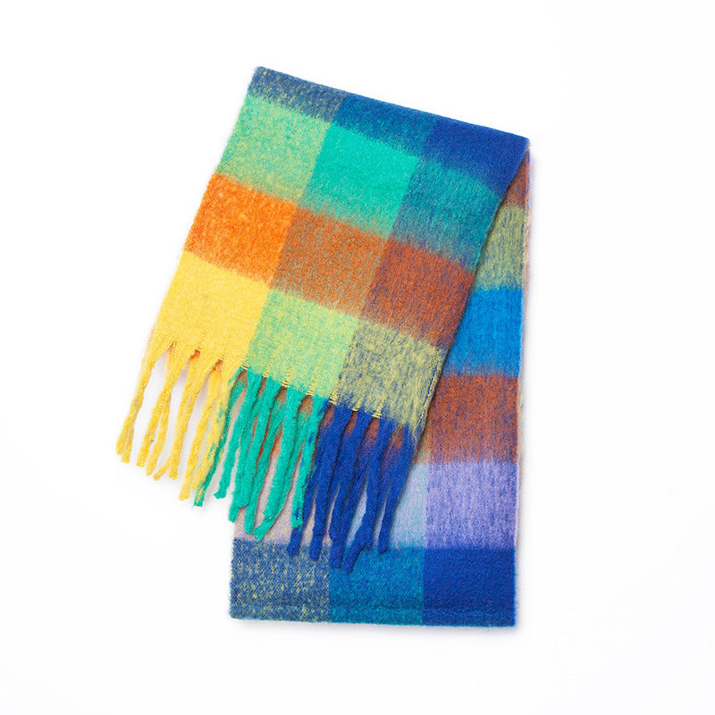 Winter Plaid Pashmina Scarf - KODA STORE | Fashion x Homewares