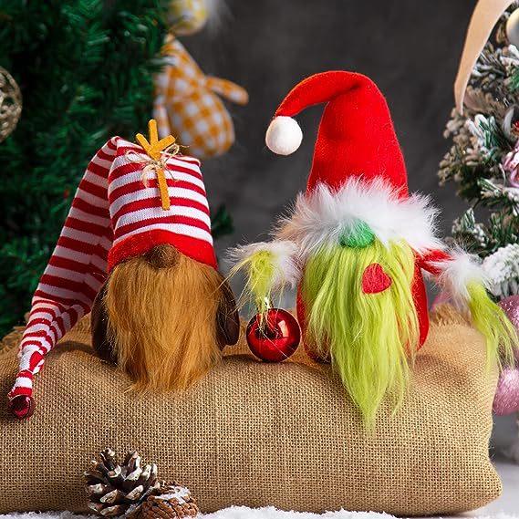 Grinch & Max the Dog Christmas Dwarf Dolls Set - Koda Fashion & Decor - Free Shipping
