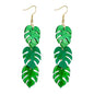 Palm Leaf Triplets Drop Earrings - Koda Store
