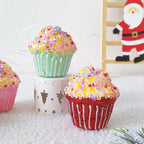 Colourful Cupcakes Christmas Tree Ornaments - Koda Fashion & Decor - Free Shipping