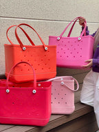 Beach Escape EVA Tote Bag in Rose - Extra Large - Koda Store - Free Shipping