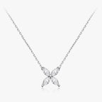 Elodi Moissanite Sterling Silver Necklace - Koda Store - Free Shipping