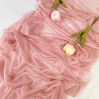 Whimsical Chiffon Table Runner - Blush Pink - Koda Fashion & Decor - Free Shipping
