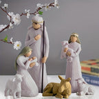 Resin Nativity Set - 6 Pieces - Koda Fashion & Decor - Free Shipping
