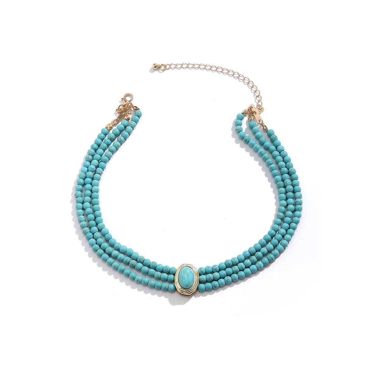 Turquoise Terra Choker - Koda Store - Free Shipping