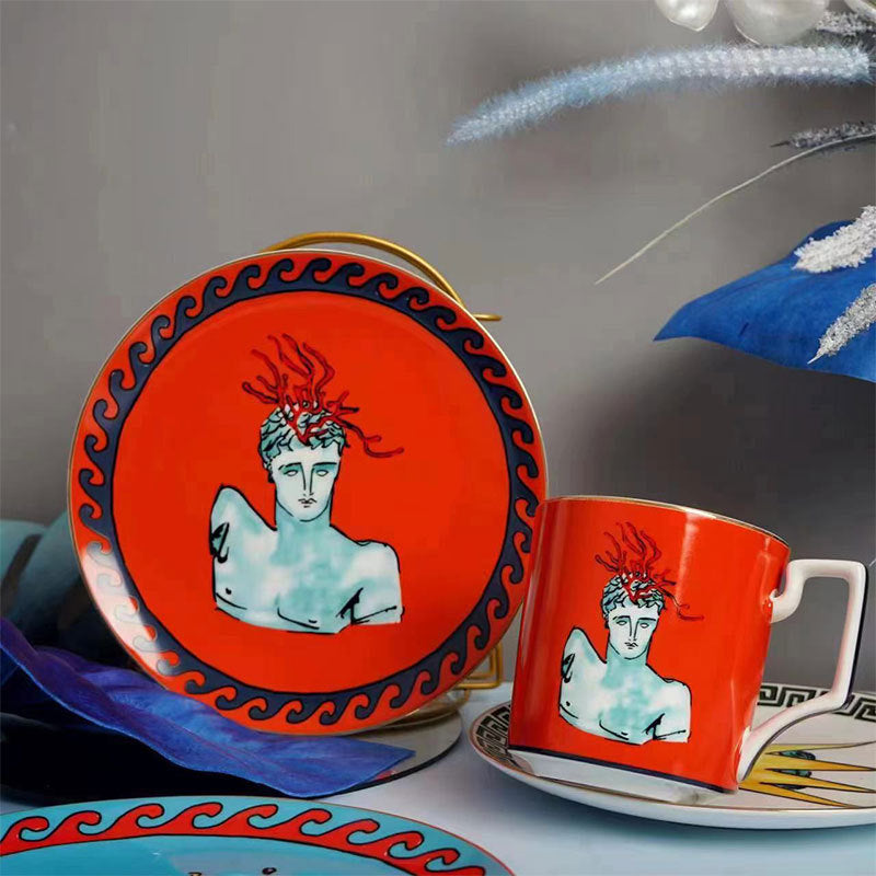 Neptune Coffee Mug | Cultivated Charm For Your Closet & Crib | Free Global Shipping & 30 Day Returns | Women's apparel, jewellery, bags, eclectic home decor & gifting | Checkout Securely with Afterpay & PayPal.