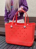 Premium Waterproof EVA Beach Tote Bag - Mega Koda Tote Bag- Red - Koda Store - Free Shipping