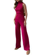 Knitted Three Piece Set- Cardigan, Top & Pants - Koda Fashion & Decor - Free Shipping