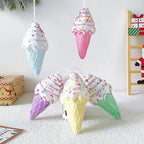 Pastel Icecream Christmas Tree Ornaments - Koda Fashion & Decor - Free Shipping
