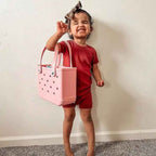 Beach Escape EVA Tote Bag in Pink - Mini - Koda Store - Free Shipping
