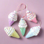 Pastel Icecream Christmas Tree Ornaments - Koda Fashion & Decor - Free Shipping