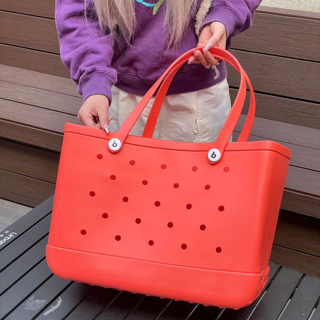 Premium Waterproof EVA Beach Tote Bag - Extra Large Koda Tote Bag- Red - Koda Store