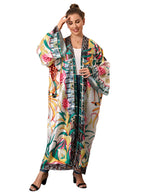 Malia Boho Printed Colourful Oversized Kimono - Koda Fashion & Decor - Free Shipping