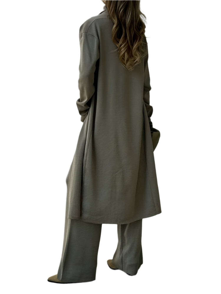 Knitted Three Piece Set- Cardigan, Top & Pants - Koda Fashion & Decor - Free Shipping