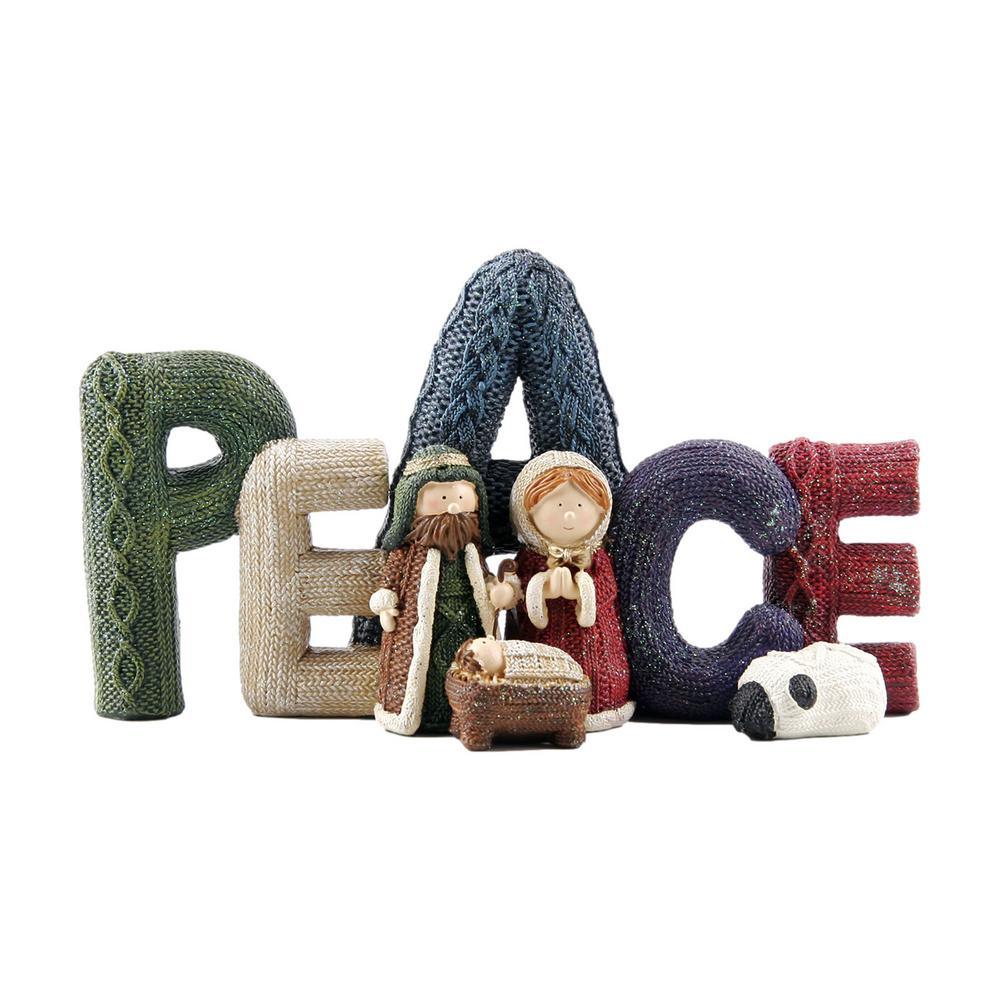 Peace Nativity Scene Ornament - Koda Fashion & Decor - Free Shipping