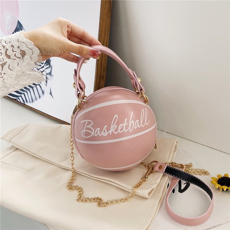 Women's Soccer Ball Crossbody Bag With Chain - Koda Store - Free Shipping