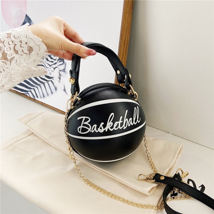 Women's Soccer Ball Crossbody Bag With Chain - Koda Store - Free Shipping