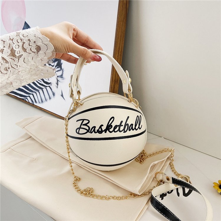 Women's Soccer Ball Crossbody Bag With Chain - Koda Store - Free Shipping