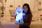 Creative Light Up LED Teddy Bear Stuffed Animals Plush Toy Colorful Glowing Christmas Gift For Kids Pillow - Koda Store - Free Shipping