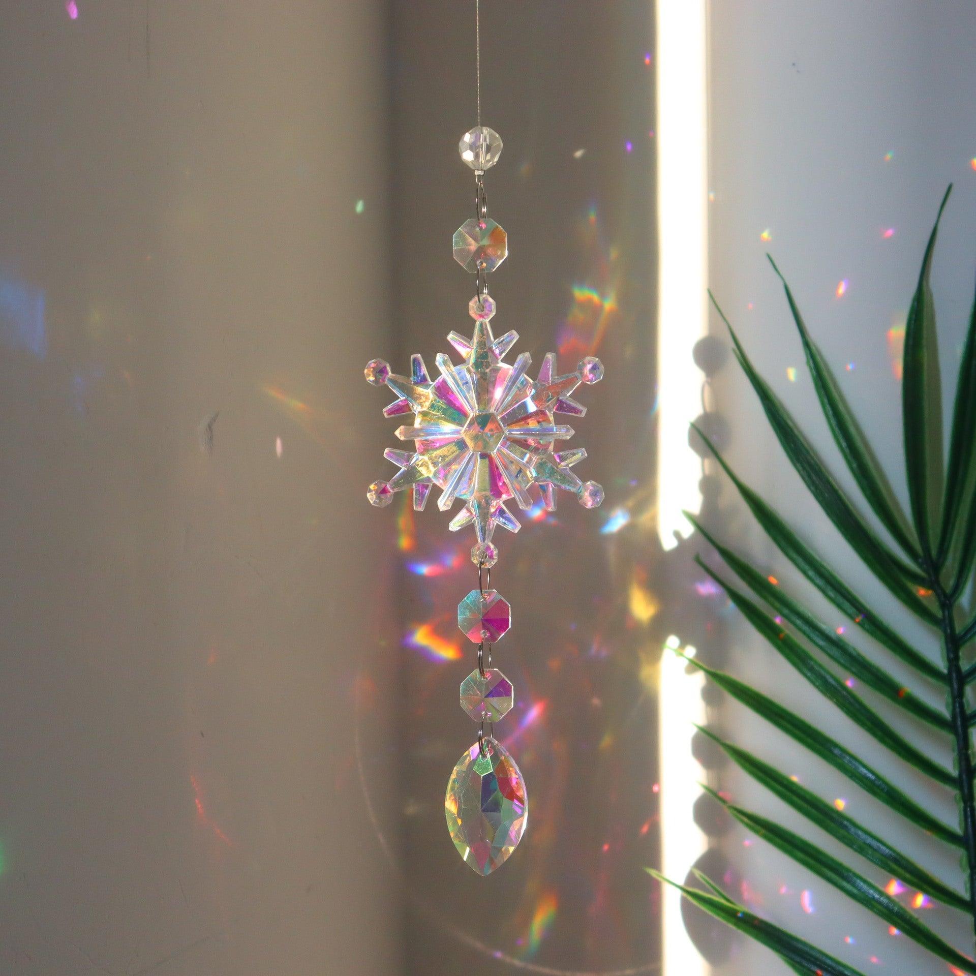 Snowflake Suncatcher - Koda Fashion & Decor - Free Shipping