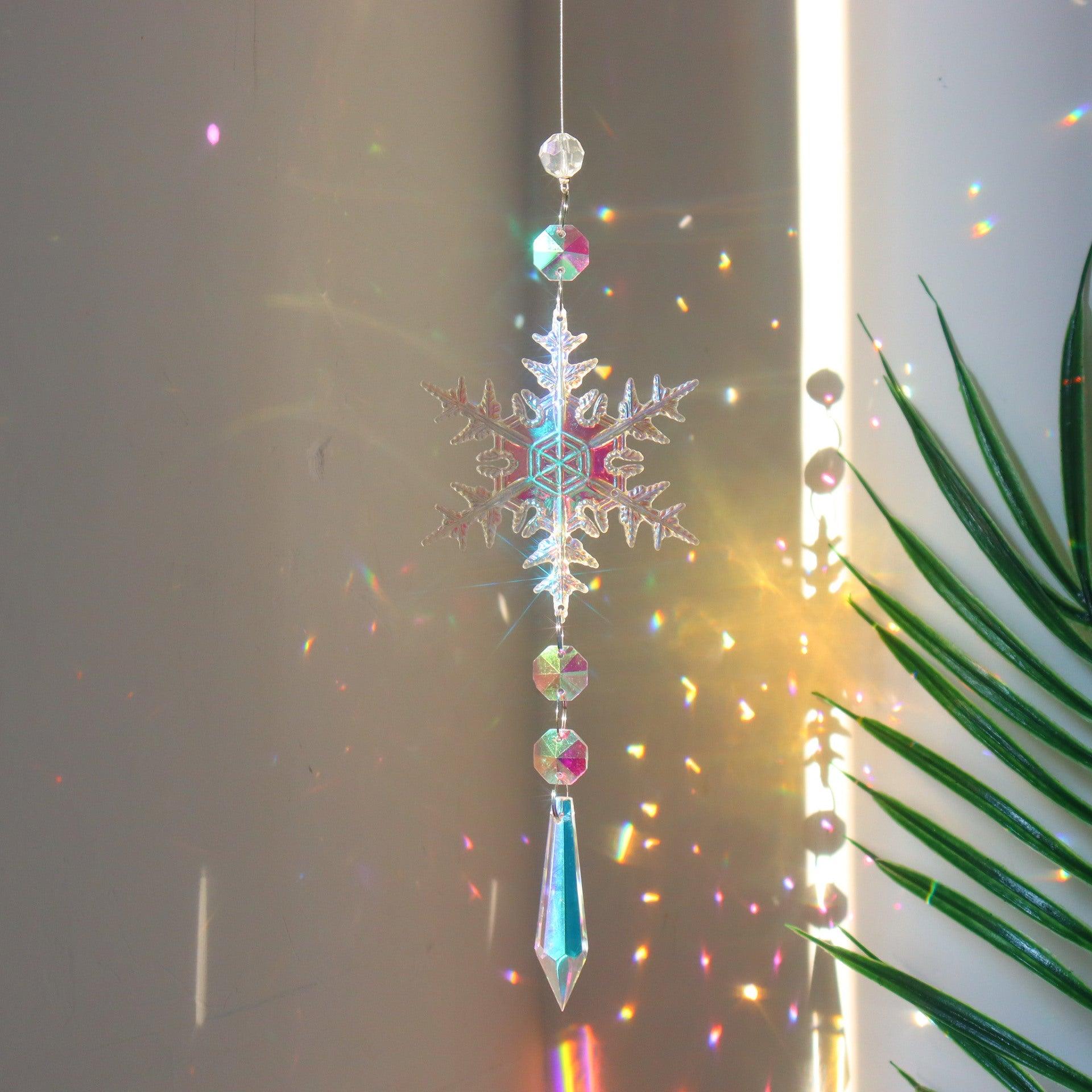 Snowflake Suncatcher - Koda Fashion & Decor - Free Shipping