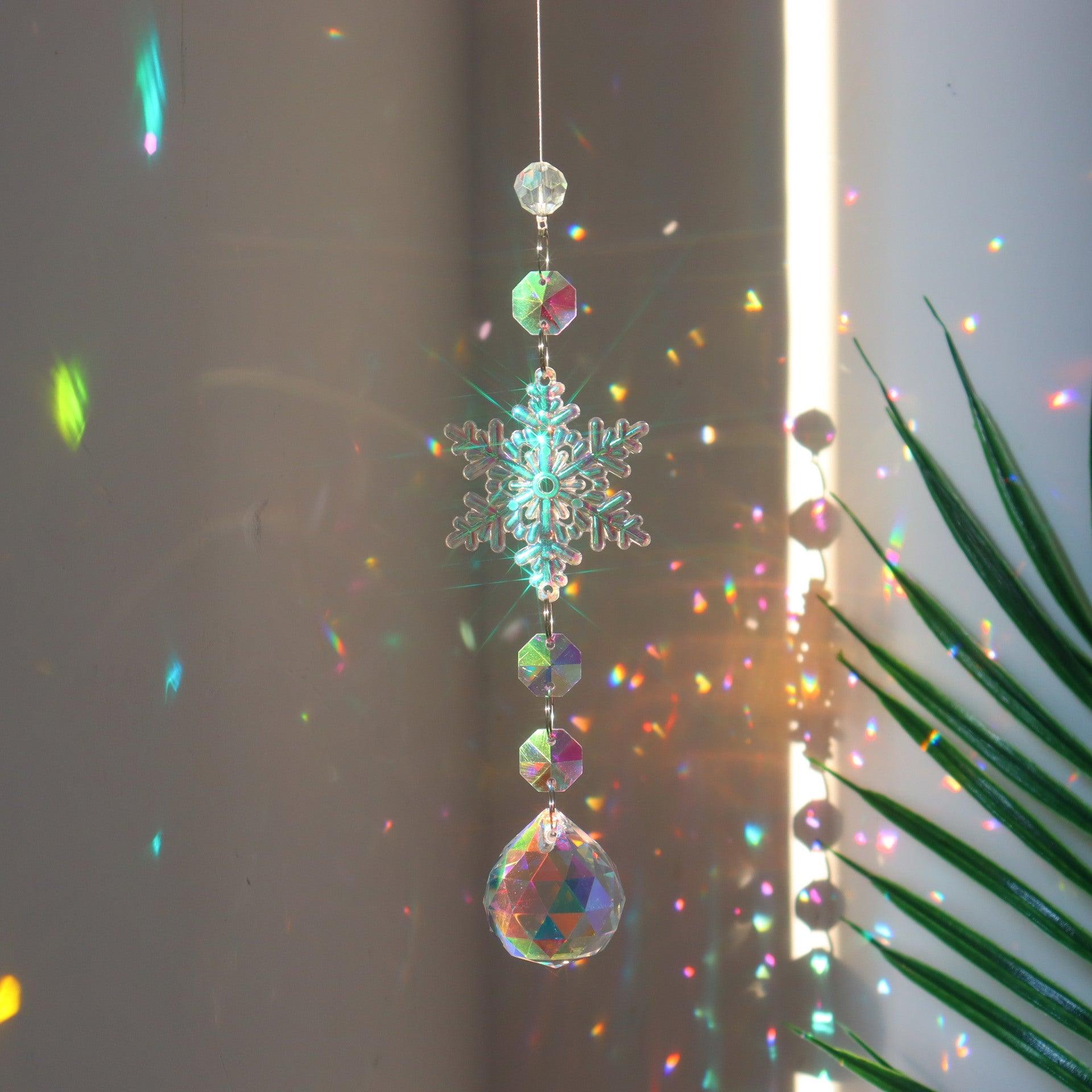 Snowflake Suncatcher - Koda Fashion & Decor - Free Shipping