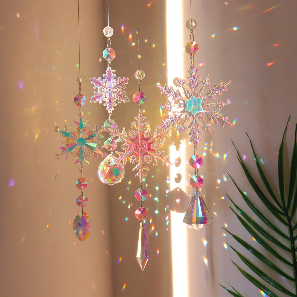 Snowflake Suncatcher - Koda Fashion & Decor - Free Shipping