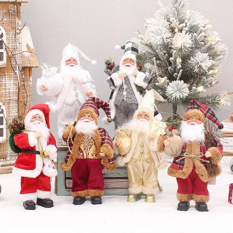Santa Claus Decorative Figure 32cm - Koda Fashion & Decor - Free Shipping