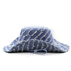 Washed Denim Wide Brim Cowboy Hat | Cultivated Charm For Your Closet & Crib | Free Global Shipping & 30 Day Returns | Women's apparel, jewellery, bags, eclectic home decor & gifting | Checkout Securely with Afterpay & PayPal.