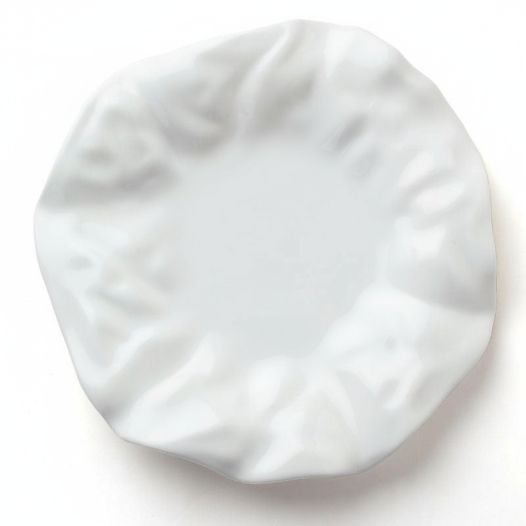 Paper Mache Ceramic Serving Platter