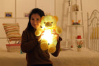 Creative Light Up LED Teddy Bear Stuffed Animals Plush Toy Colorful Glowing Christmas Gift For Kids Pillow - Koda Store - Free Shipping