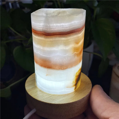 Natural Quartz Crystal Afghanistan jade Stone Crystal Lamp Home Feng Shui decoration - Koda Store - Free Shipping