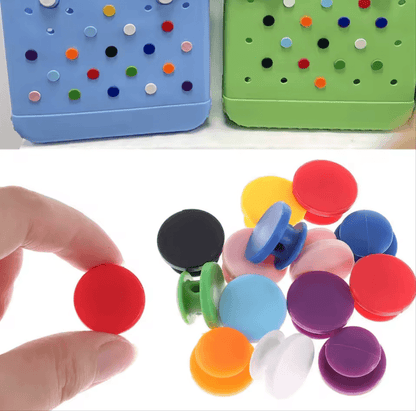 Colourful Polka Dot EVA Bag Charms 12 Pack Koda Fashion & Decor