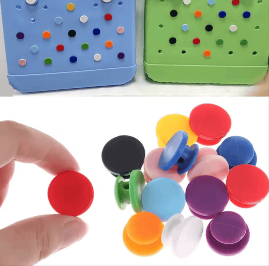 Colourful Polka Dot EVA Bag Charms 12 Pack Koda Fashion & Decor