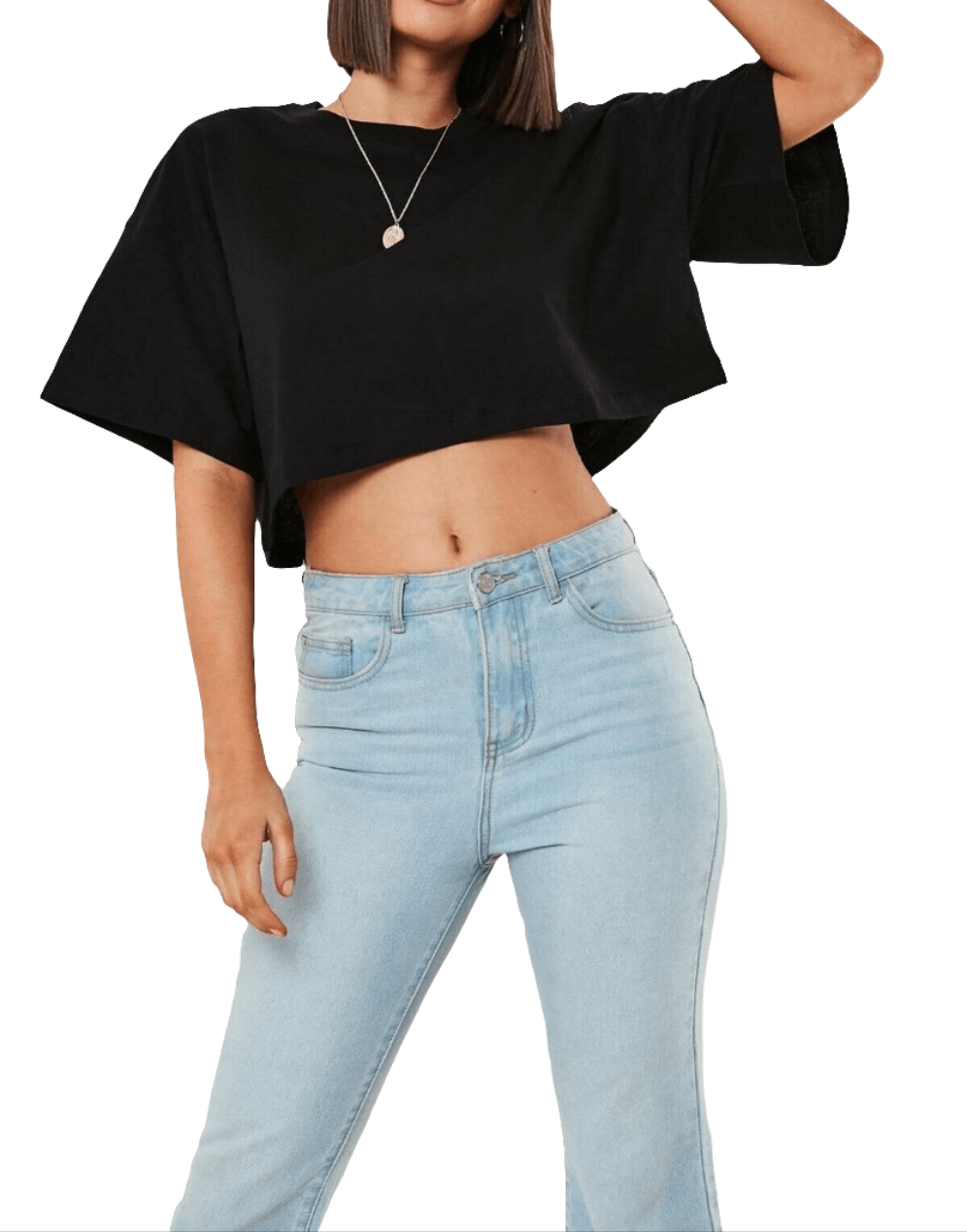 Air Flow Loose-Fit Crop Top - Koda Store