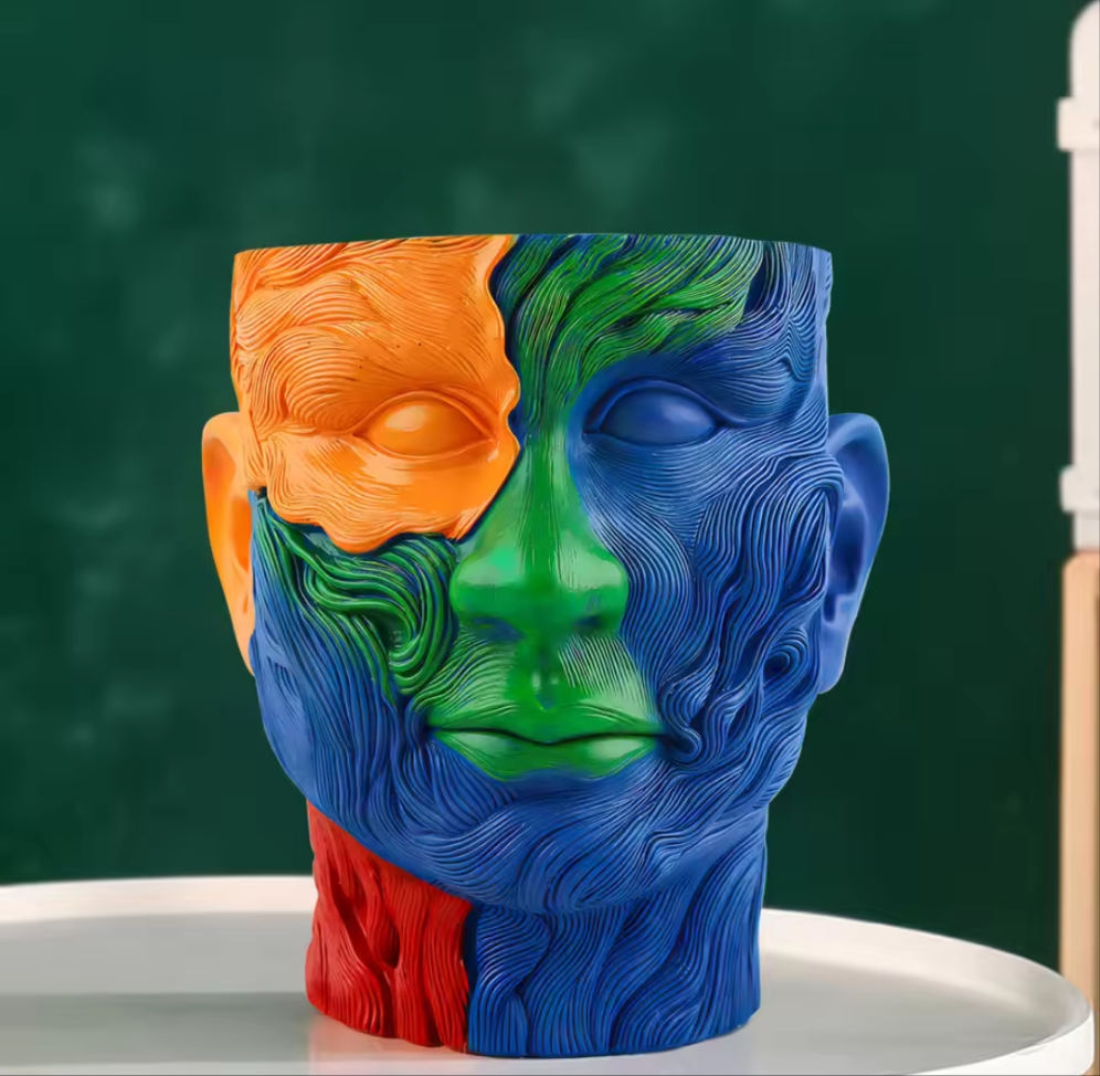 Man of Many Colours Fauvism Vase Shop name