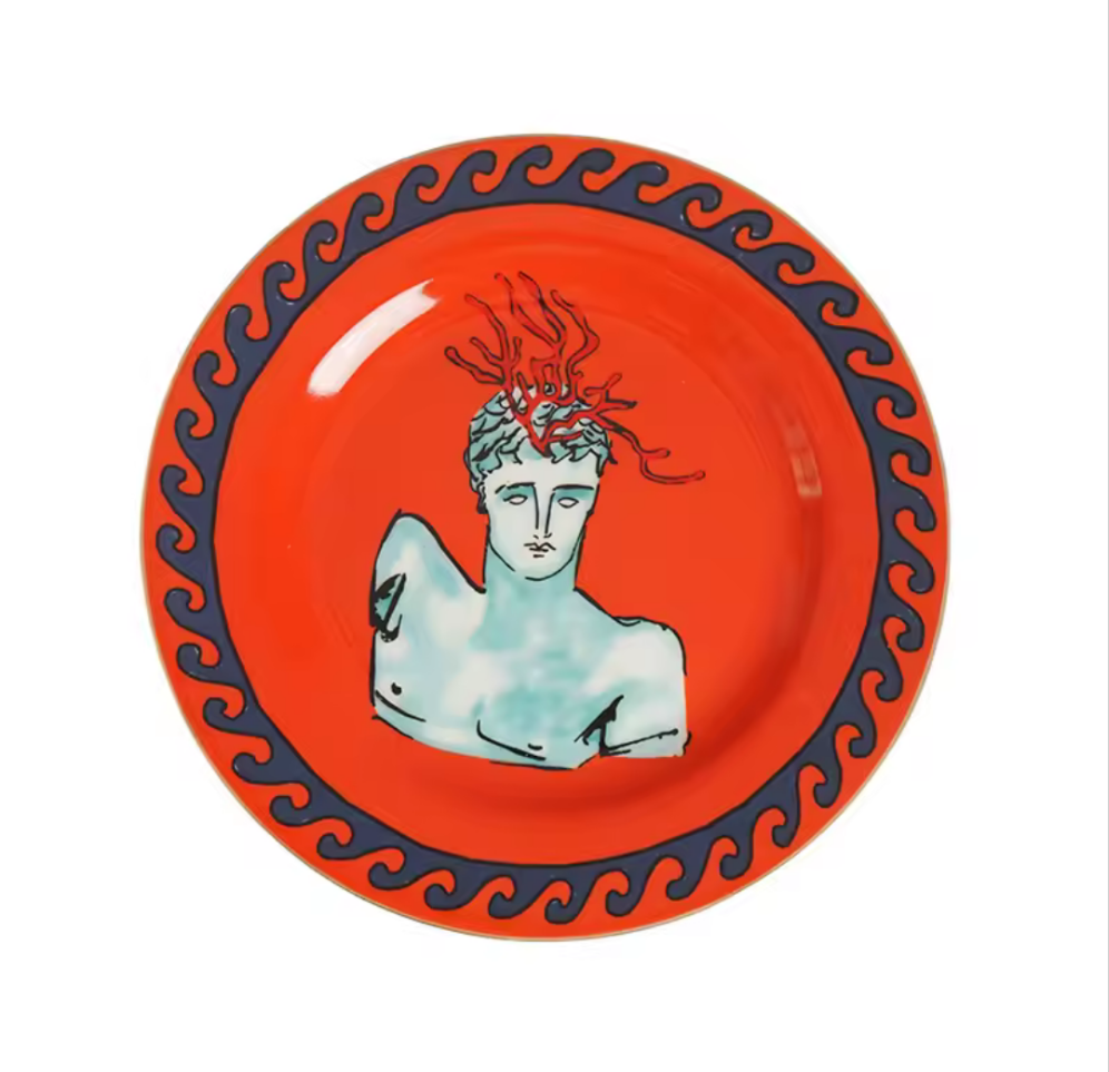 Neptune Saucer | Cultivated Charm For Your Closet & Crib | Free Global Shipping & 30 Day Returns | Women's apparel, jewellery, bags, eclectic home decor & gifting | Checkout Securely with Afterpay & PayPal.