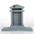 Premium Hand-Crafted Nativity Set- 20 Pieces, Manger & Stars Backdrop - Koda Fashion & Decor - Free Shipping