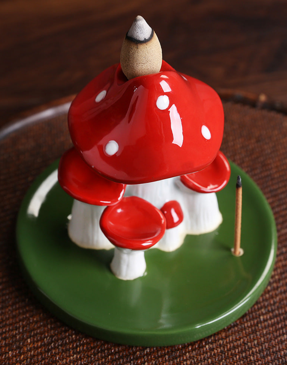 Mystical Mushroom Waterfall Backflow Incense Burner Shop name