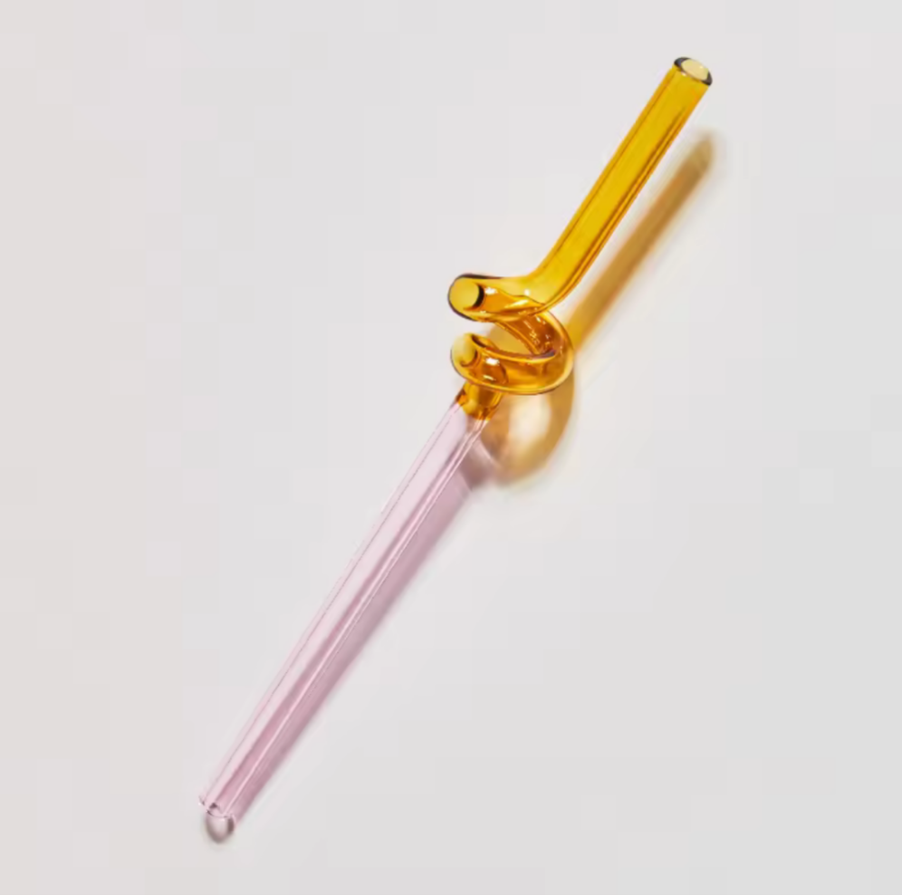 Harlow Glass Straw Shop name