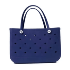 Navy Waterproof EVA Beach Bag XL - Koda Fashion & Decor - Free Shipping