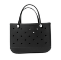 Beach Escape EVA Tote Bag in Black - Extra Large - Koda Store - Free Shipping