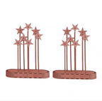 Premium Hand-Crafted Nativity Set- 20 Pieces, Manger & Stars Backdrop - Koda Fashion & Decor - Free Shipping