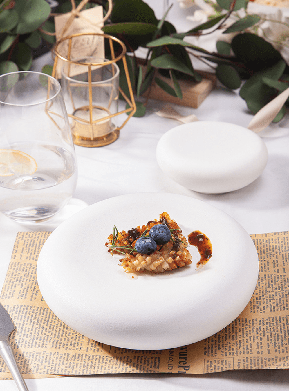 Circular Cloud Plate - Koda Fashion & Decor - Free Shipping