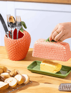 Strawberry Butter Dish | Cultivated Charm For Your Closet & Crib | Free Global Shipping & 30 Day Returns | Women's apparel, jewellery, bags, eclectic home decor & gifting | Checkout Securely with Afterpay & PayPal.