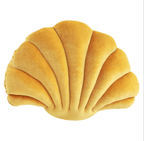 Colourful Classic Shell Cushion- Yellow - Koda Store - Free Shipping