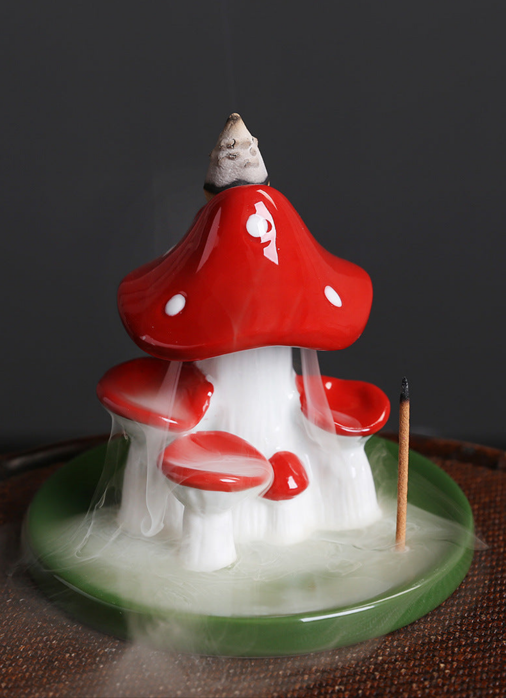 Mystical Mushroom Waterfall Backflow Incense Burner Shop name